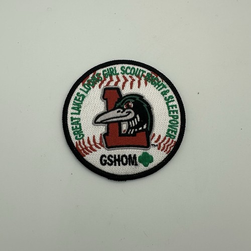 Girl Scout Great Lakes Loons Baseball Patch - GSHOM -