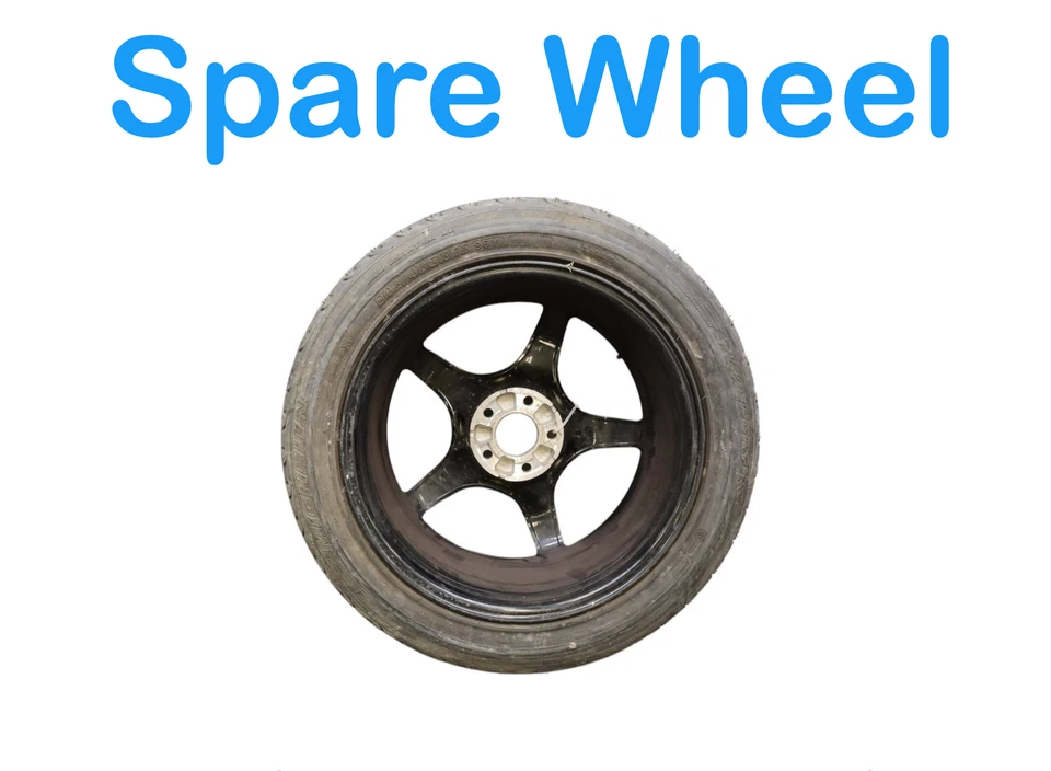 00-06 Mercedes W220 S500 CL500 Emergency Spare Tire Wheel Donut Rim 245 / 45 Oem - Image 3 of 4