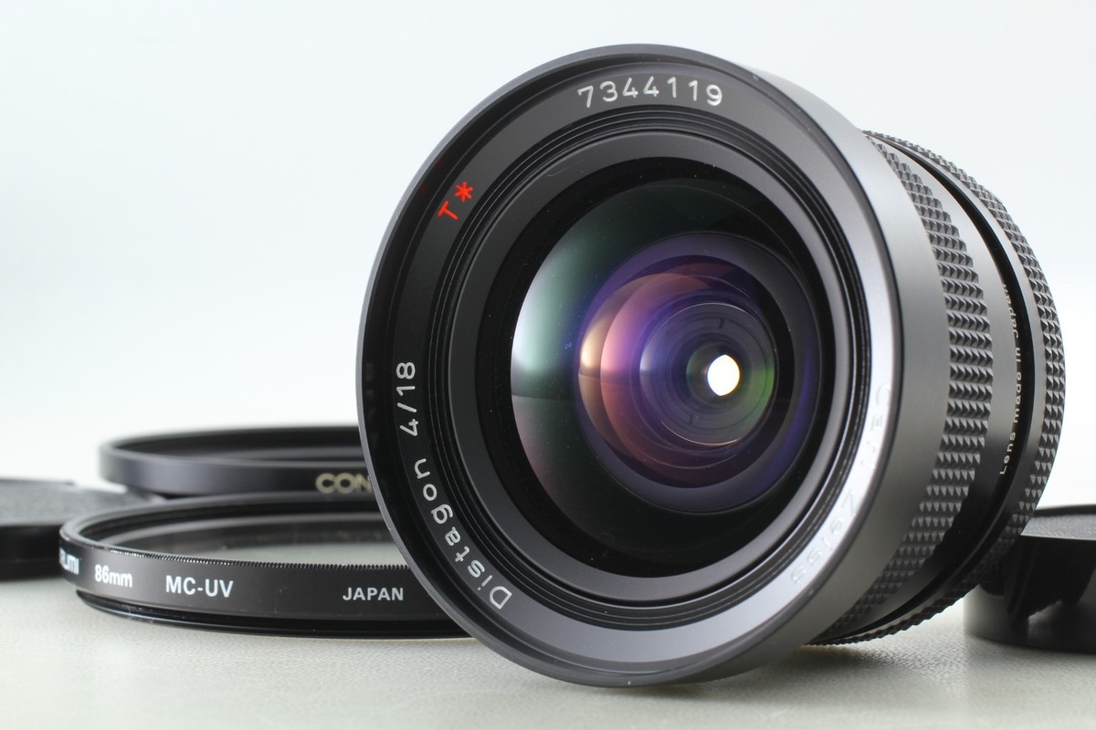 MINT] Contax Carl Zeiss Distagon T* 18mm F/4 MMJ MF Lens C/Y Mount