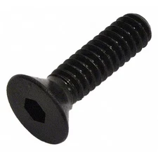 Kerr Lakeside 25C100kfc 1/4"-20 Socket Head Cap Screw, Flat, Black Oxide Alloy