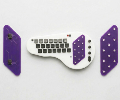 Minichord Synthesizer Touchplate Attachment - Purple (FAST INTL SHIPPING)