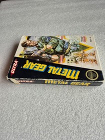 Metal Gear Nintendo NES-ME-USA cartuccia in scatola