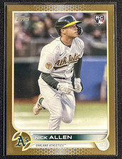 2022 Topps Baseball Nick Allen GOLD Rookie (RC) /2022 #US117