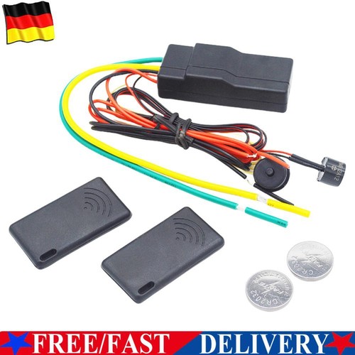 12V Diebstahlsicherung Anti-Hijacking 2,4GHz RFID Wireless Engine Einbruchalarm