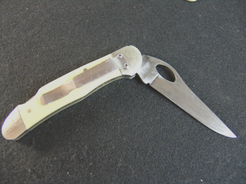 MOORE MAKER-3119LBC-LARGE-BELT CLIP-FOLDING LOCKING KNIFE-MATADOR,TEX-EXCELLENT - Picture 4 of 4