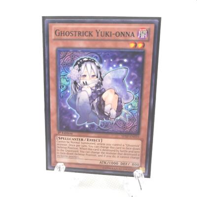 Yu-Gi-Oh! Ghostrick Yuki-onna SHSP-EN019 | 1st Edition Common Card From Shadow Specters Set | Single Trading Card - View #5