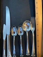 KIRK WORTHINGTON SEVERN  STERLING SILVER  8 SETTING  6 PC  PER SETTING 48 PIECES