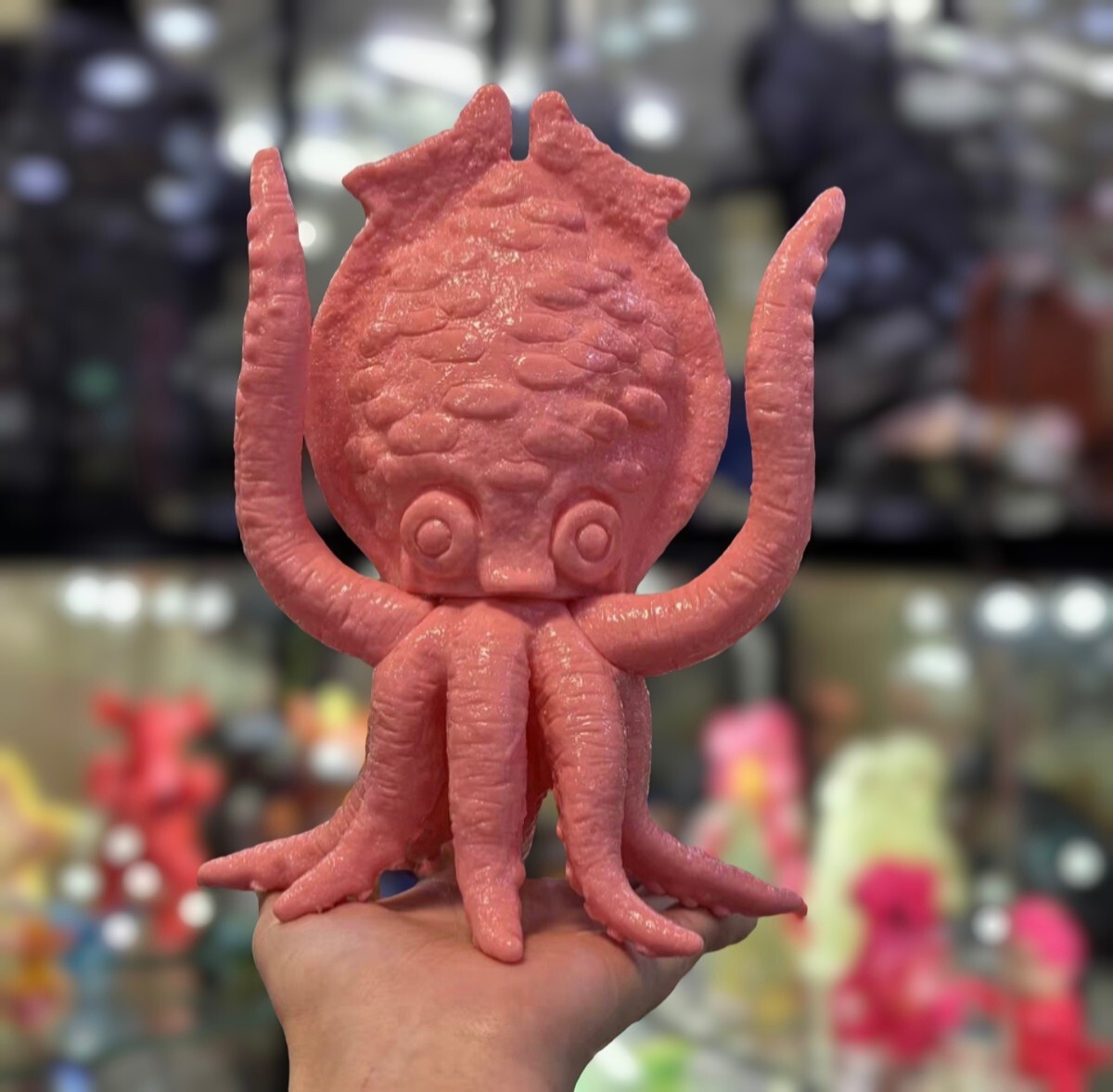 Bullmark Ultraman Series Octopus Kaiju Pink Jessola Limited