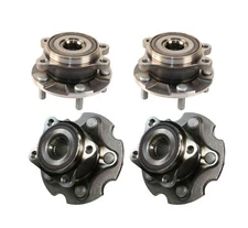Moog Front Rear Wheel Bearing and Hub Assemblies Kit For Lexus NX200t NX300h AWD