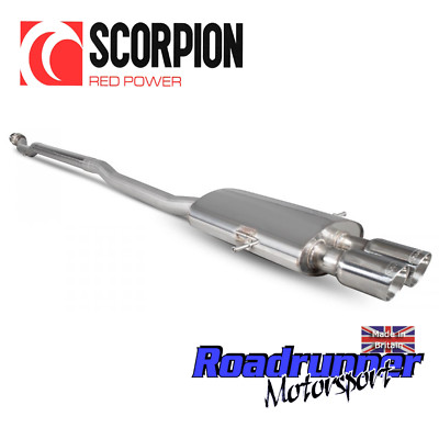 Scorpion Auspuff Mini Cooper S R56 R57 R58 ab Kat 70mm Non Res Daytona SMNS011
