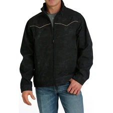 Cinch Men's Acid Wash Black Conceal Carry Bonded Jacket MWJ1588001
