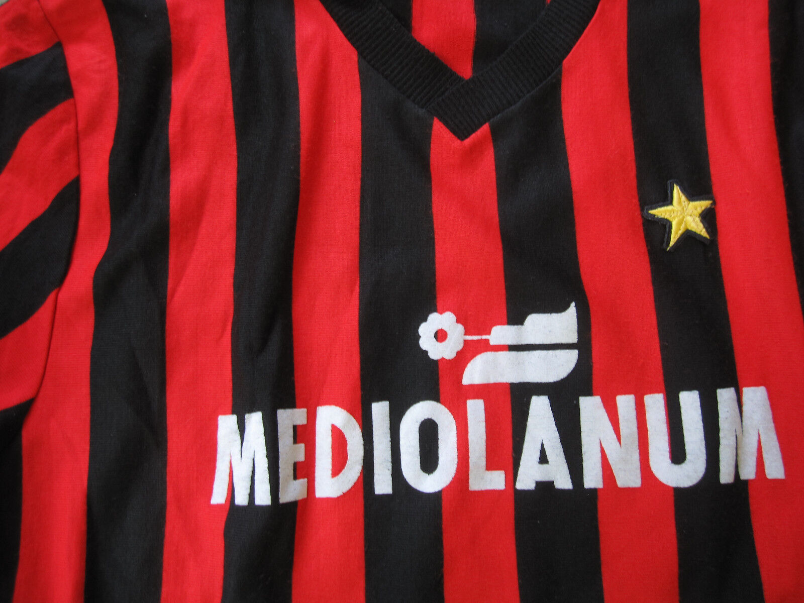 Maillot Milan Ac Mediolanum calcio Vintage Jersey Football Shirt - XL Nowy przyjazd, zapewnienie jakości