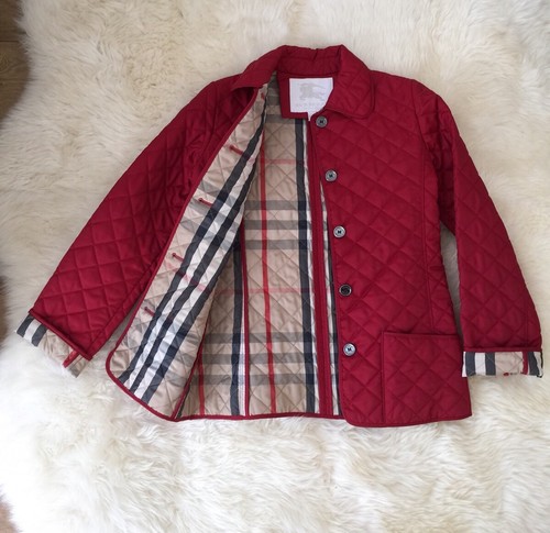 red childrens coat