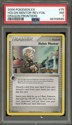 Pokemon Holon Mento EX Dragon Frontiers Reverse Holo #75 PSA 7 | eBay