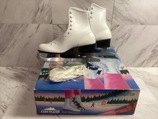Vintage Lake Placid Women's Ice Skates Size 7 Model 680