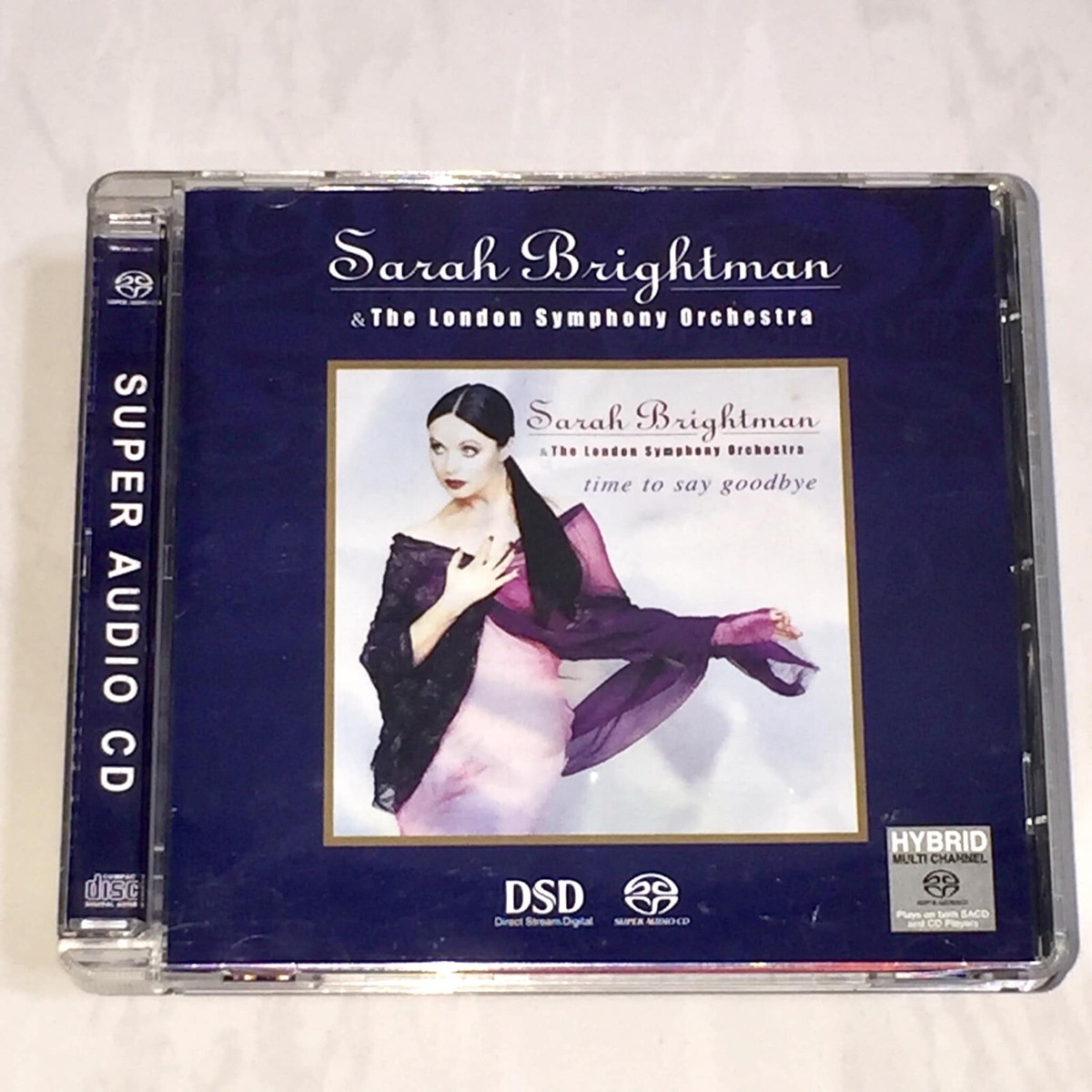 (Hybrid SACD) サラ・ブライトマン 『Time To Say～』 Sarah Brightman 1997 Time To Say Goodbye Hong Kong Limited