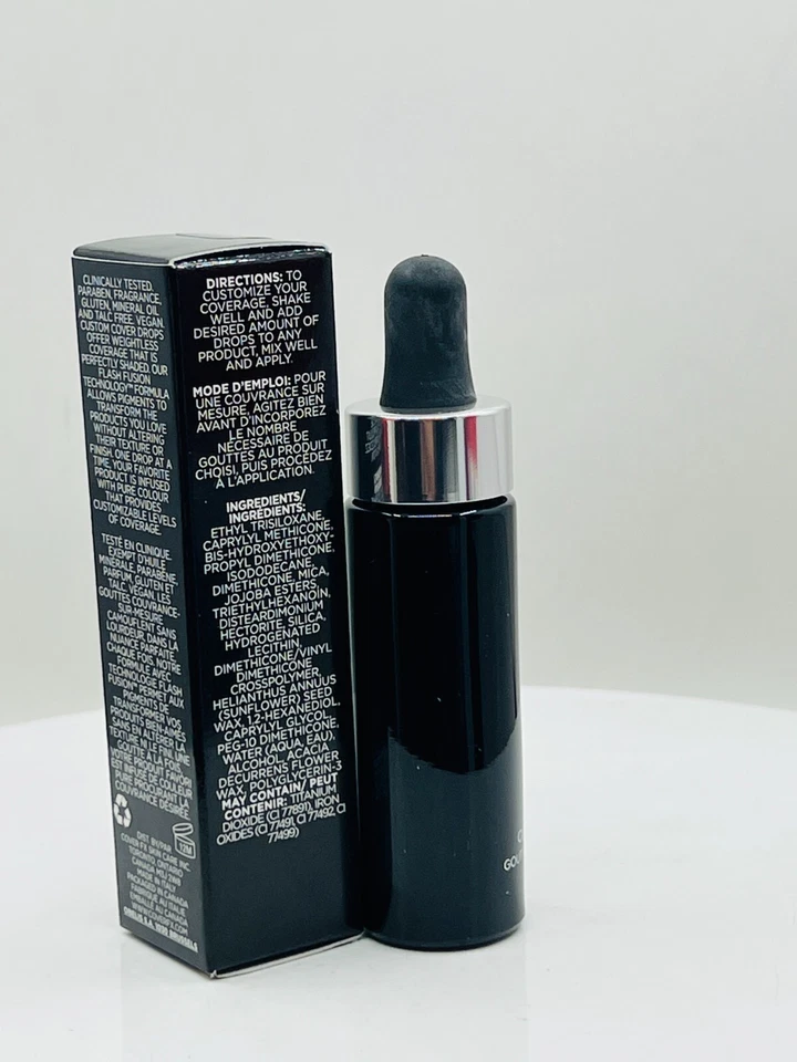 COVER FX - CUSTOM COVER DROPS - N 40 - 0.5 OZ. - FULL SIZE - NEW AND BOXED - Image 3 of 4