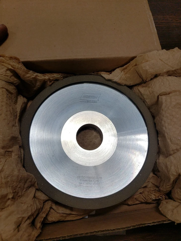 Norton CB150-TB99E-1/8 CBN Grinding Wheel - Image 2 of 2