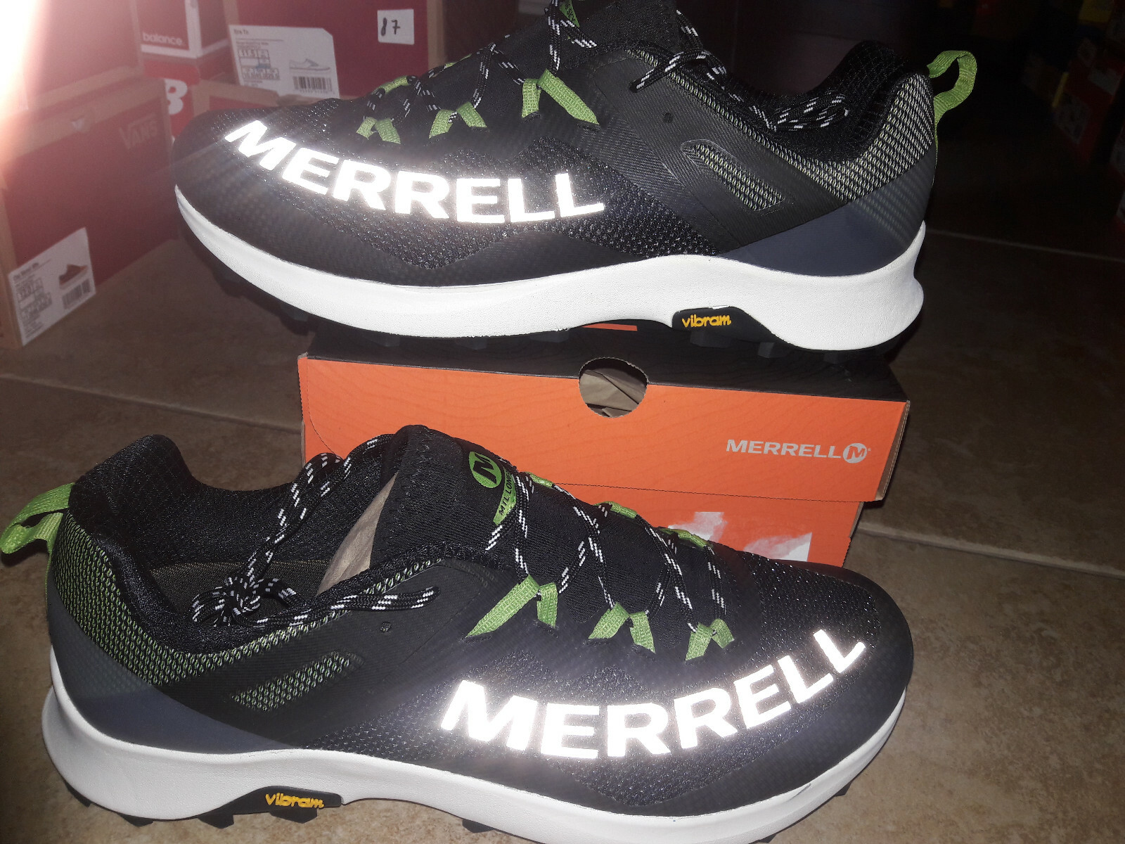 Scarpe da corsa Merrell MTL lunghe Sky Trail da uomo NUOVE taglia 13