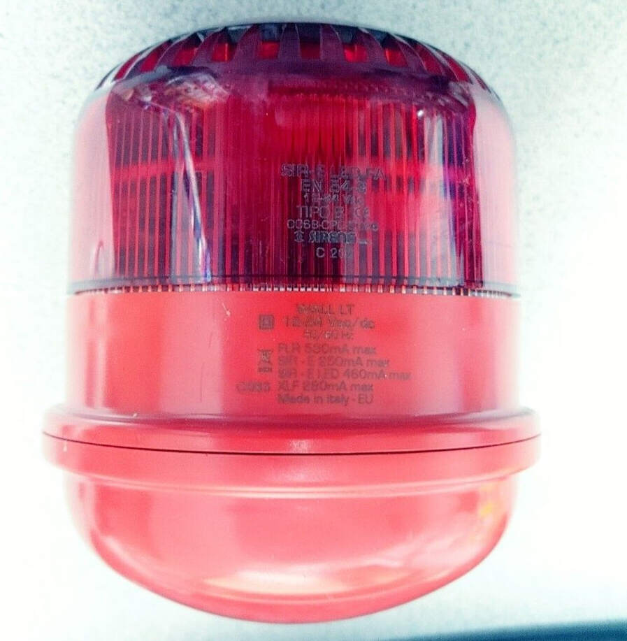 ꕥ SiReNe ꕥ SIRENA SIR-E RED LED FA w/ WALL MOUNT NEW!! WOW!! READ!! | eBay