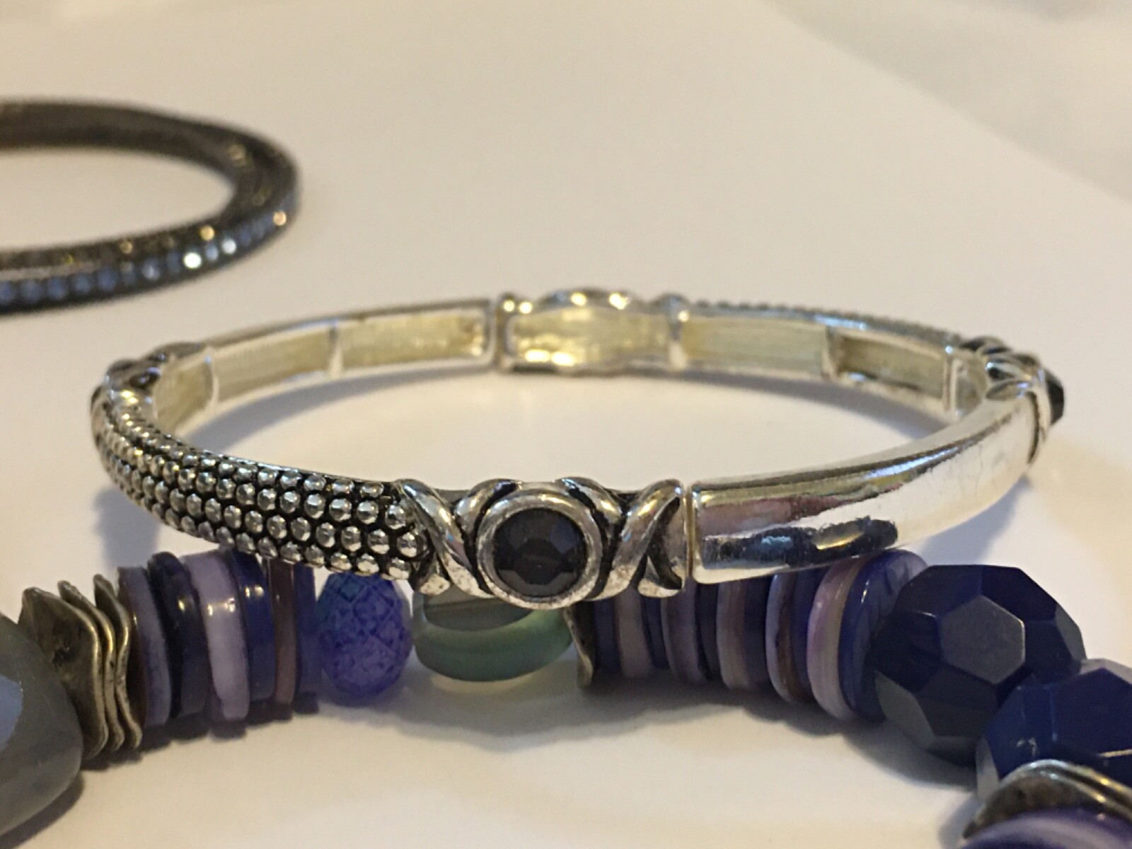 5 Items -   Attractive Bracelets  Assorted Styles… - image 6