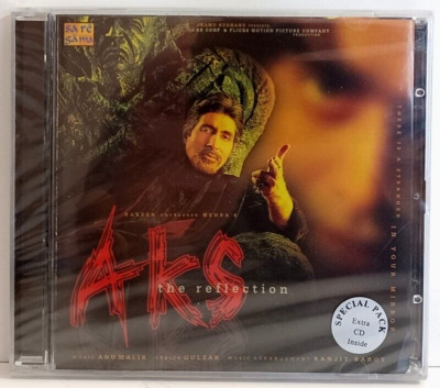 Aks The Reflection New 2001 UK Imp CD Soundtrack w/BonusDisc Anu Malik Bollywood