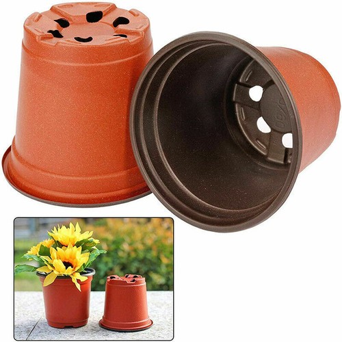 100/200Pcs Small Nursery Pots Plastic Flower Pot: Plant Seeding Pots for Garden - Picture 7 of 22