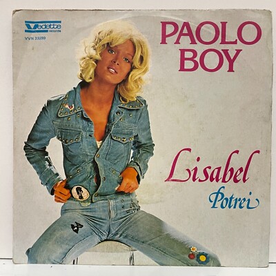 Paolo Boy - Lisabel; vinyl 45RPM 7'' [unplayed]