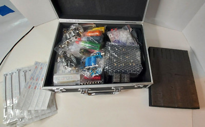 Tattoo Kit Hildbrandt Professional, Inks, Power Supply, Starter train case