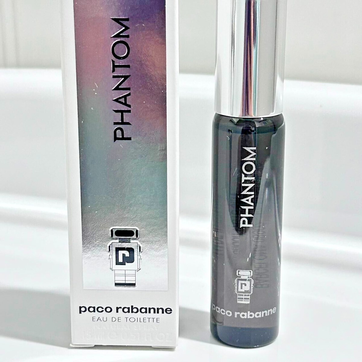 New Rabanne Phantom Eau de Toilette Perfume Travel Spray 15 ml/0.5