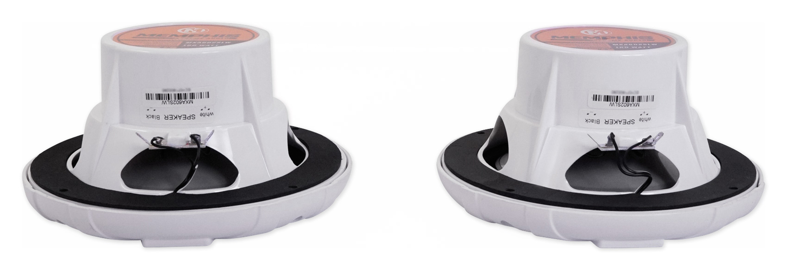 4 Динамики Memphis Audio MXA602SLW мощностью 80 Вт с 65 светодиодами для Polaris RZRATVUTVCart