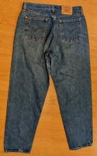 Vintage Women's Levi's 560 Loose Fit Straight Leg Jeans - 16 Reg M 31" inseam 