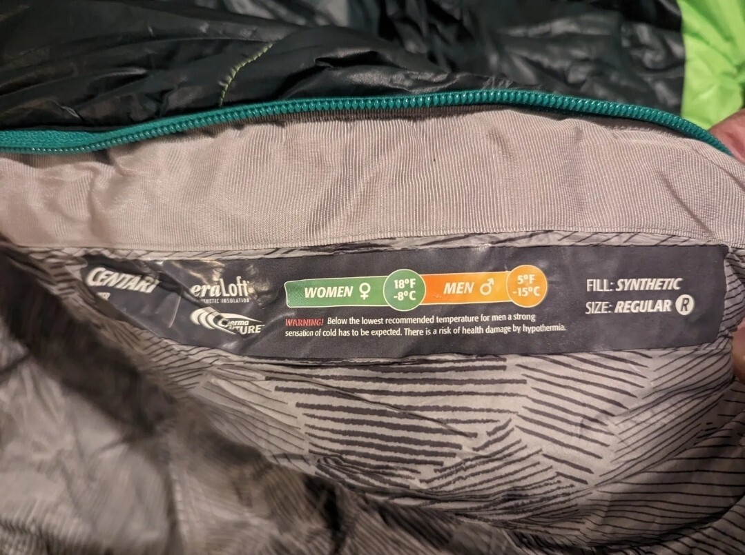 Thermarest Centari Winter Sleeping Bag eBay