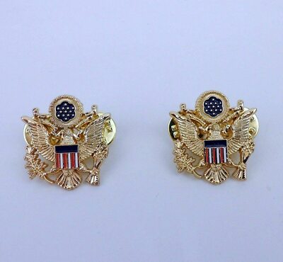 US Army Shoulder Epaulet Five Stars Rank Insignia Badge PIN