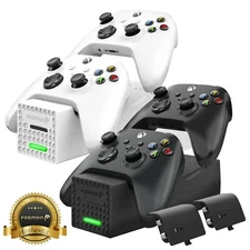 Fosmon for Xbox Series X / S Controller High Speed Battery Charging Dock Station