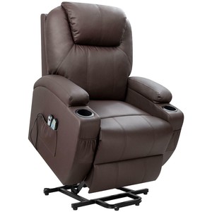 recliner recliners homall walnew elderly reclining pu theater furniwell armchair lounger dhp