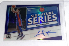 2020 Optic Killian Hayes Signature Series Purple Prizm Rookie Auto RC #KLH K483