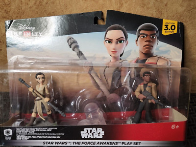 Disney Infinity 3.0 Star Wars the Force Awakens - with REY, FINN - New Sealed