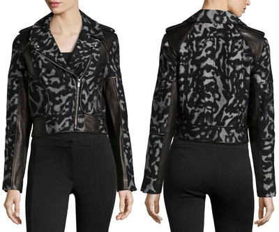 diane von furstenberg leather jacket