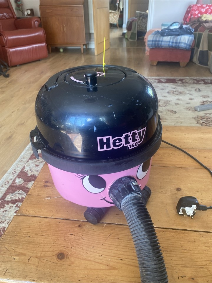 Hetty Henry Hoover HET16011 Pink Vacuum + Filter & Bag FULLY WORKING