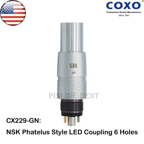 COXO BEING Dental Quick Coupler fit Fiber Optic High Speed Handpiece KAVO NSK - Picture 4 of 38