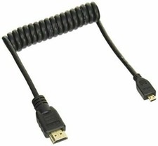 Atomos ATOMCAB015 HDMI Coiled Cable Micro HDMI to Full HDMI
