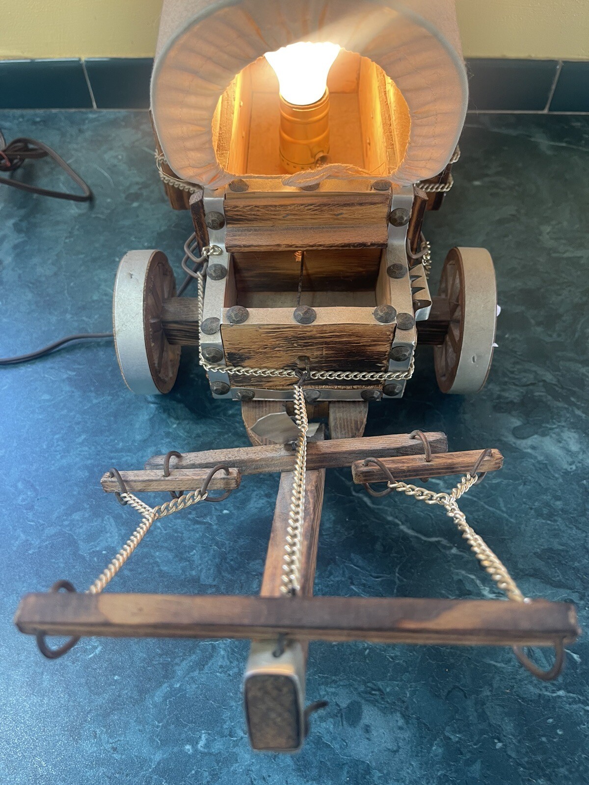 Old Fashioned Wagon Lamp
