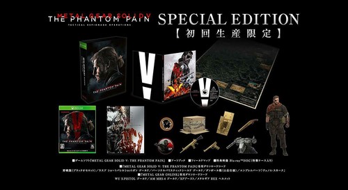 NEW Xbox One METAL GEAR SOLID V THE PHANTOM PAIN SPECIAL EDITION JAPAN XOne game - Picture 2 of 11