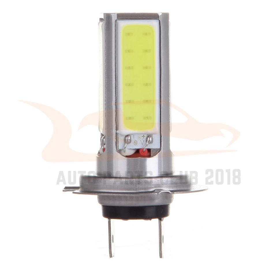 2x Bright H7 6000K High Power COB LED 100W Fog Xenon White Light Driving Lamp - Image 3 of 4