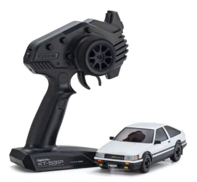 KYOSHO トヨタ AE86 1/10 ラジコン Kyosho RC Mini Z TOYOTA COROLLA LEVIN AE86 AWD -RTR- *WHITE