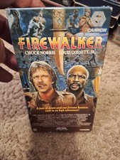Firewalker VHS Cannon Media Chuck Norris Louis Gossett Jr VTG