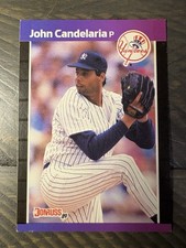 John Candelaria #192 YANKEES MLB (1989) Donruss - NEAR MINT CONDITION