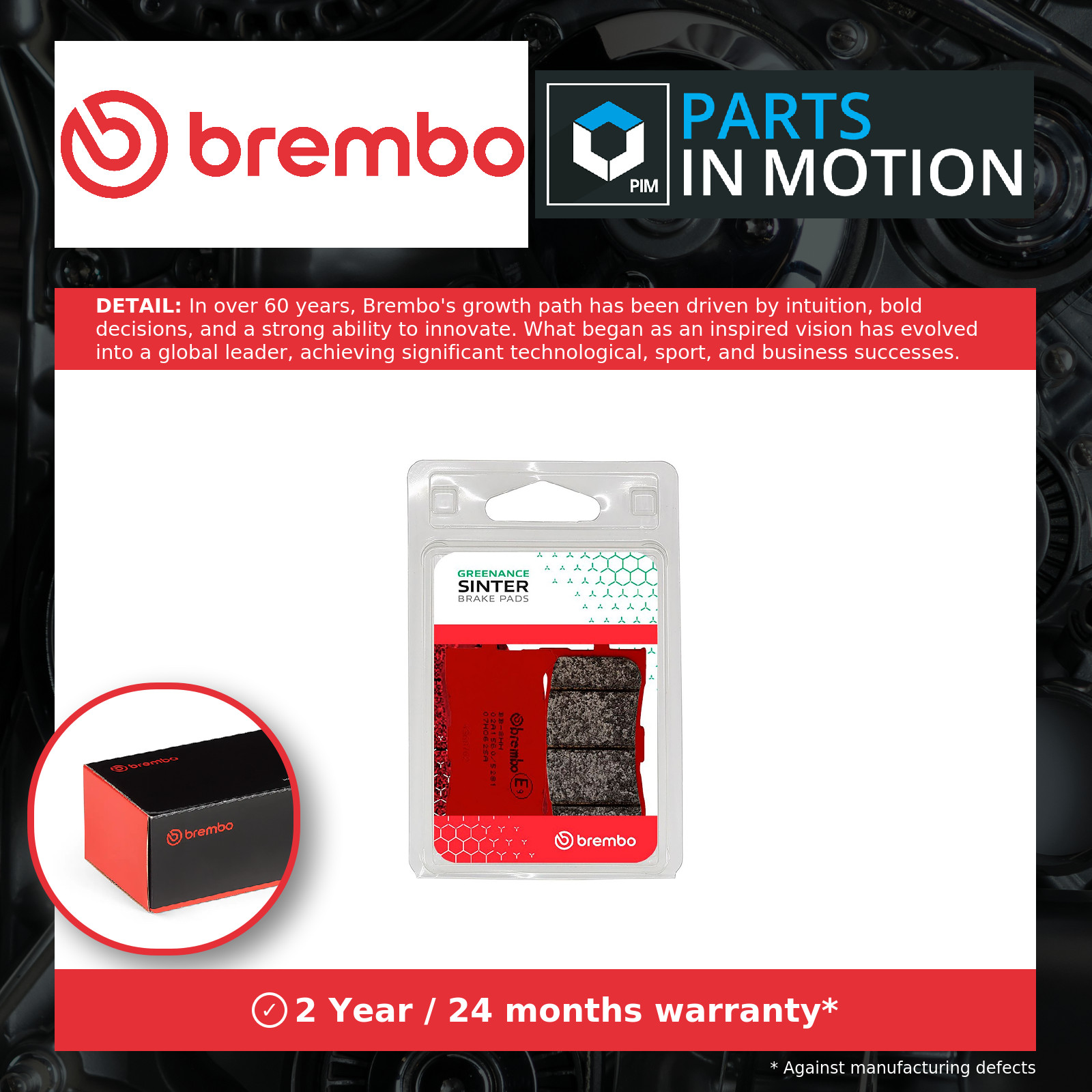 Pills Of Brake Sintered BREMBO 07ho62sa for Moto Spare Parts Accessories - Image 20
