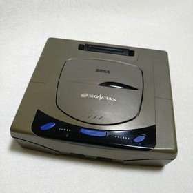 Sega Saturn Console Box Controller Cables Power Tested A4206
